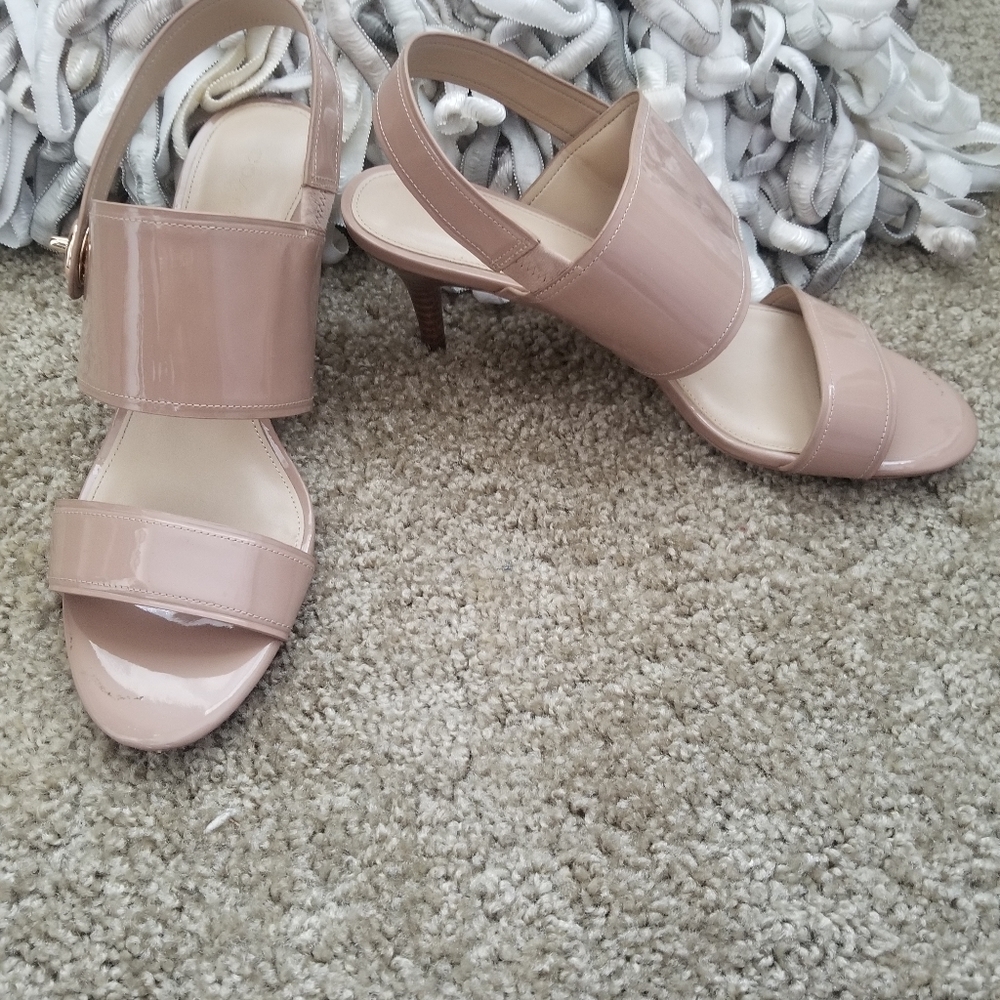 Coach Beige Heels